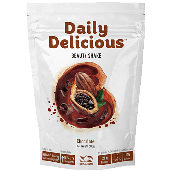 Deili Delišes Bjūtī Šeik ar šokolādes garšu (Daily Delicious kokteilis)